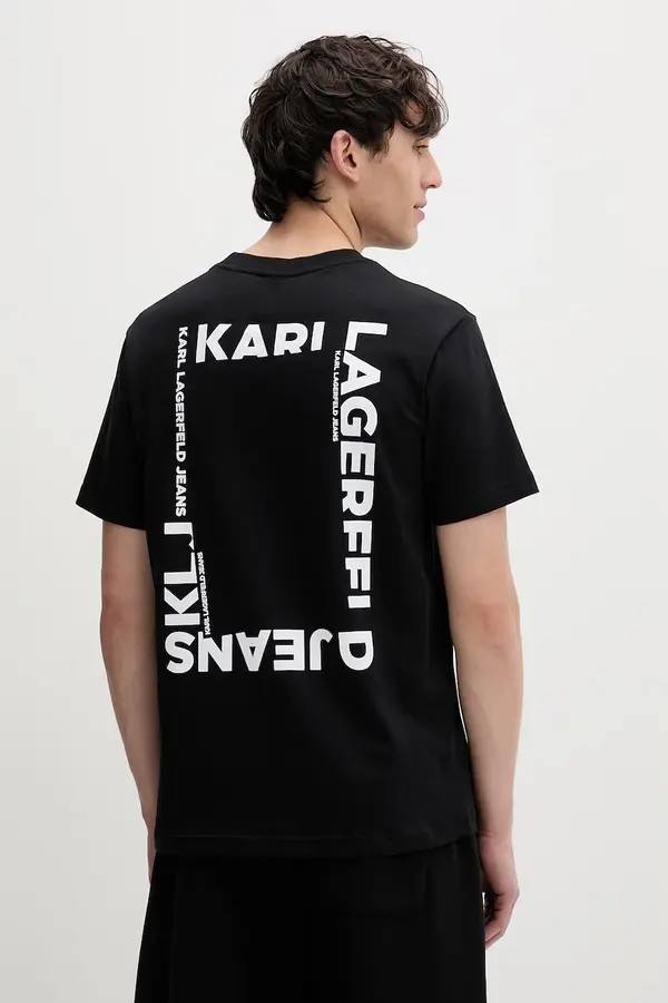 Karl Lagerfeld Jeans Karl Lagerfeld Jeans kratka majica moška bombažna