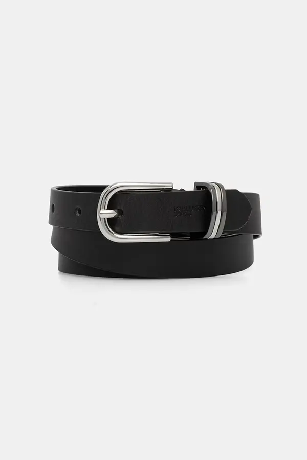 Karl Lagerfeld Jeans Karl Lagerfeld Jeans pas ženski usnjeni