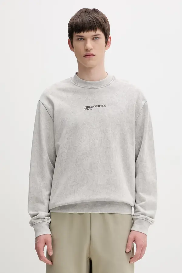 Karl Lagerfeld Jeans Karl Lagerfeld Jeans pulover moški bombažen