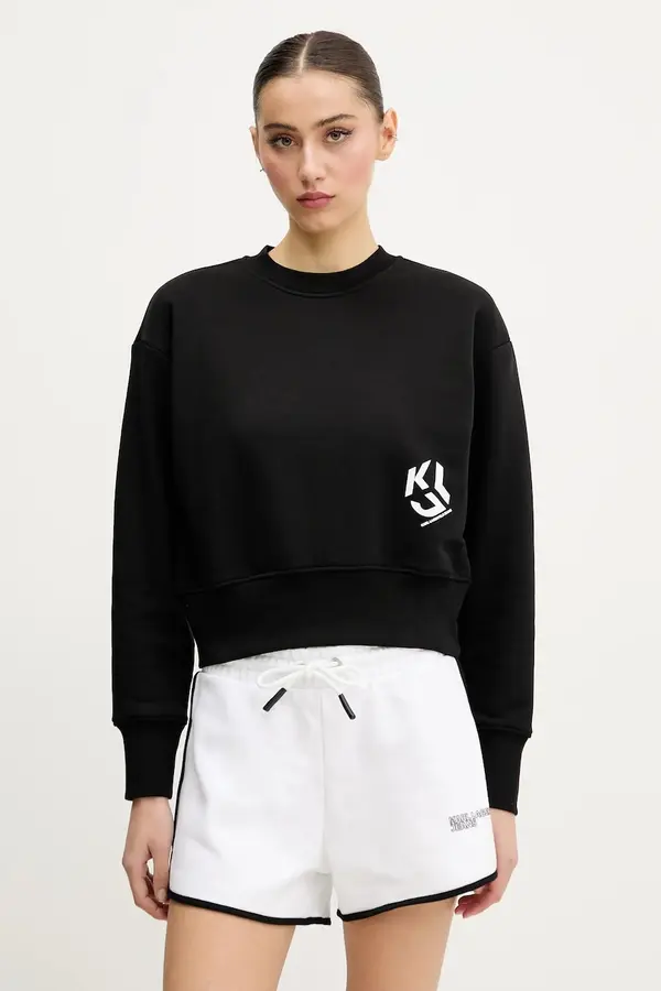 Karl Lagerfeld Jeans Karl Lagerfeld Jeans pulover ženski z bombažem