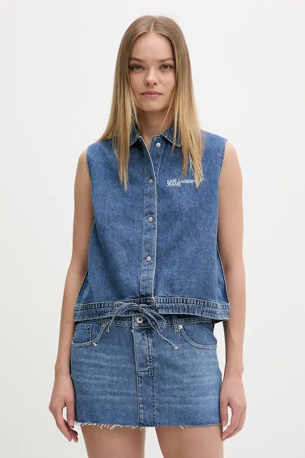 Karl Lagerfeld Jeans Karl Lagerfeld Jeans srajca ženska denim