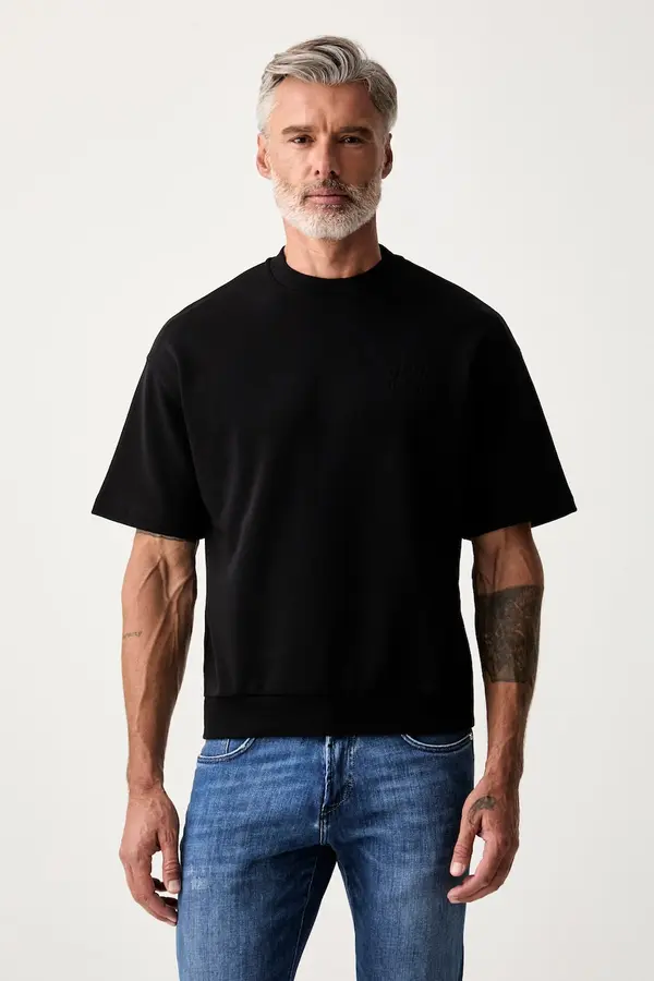 Karl Lagerfeld Karl Lagerfeld kratka majica moška z bombažem