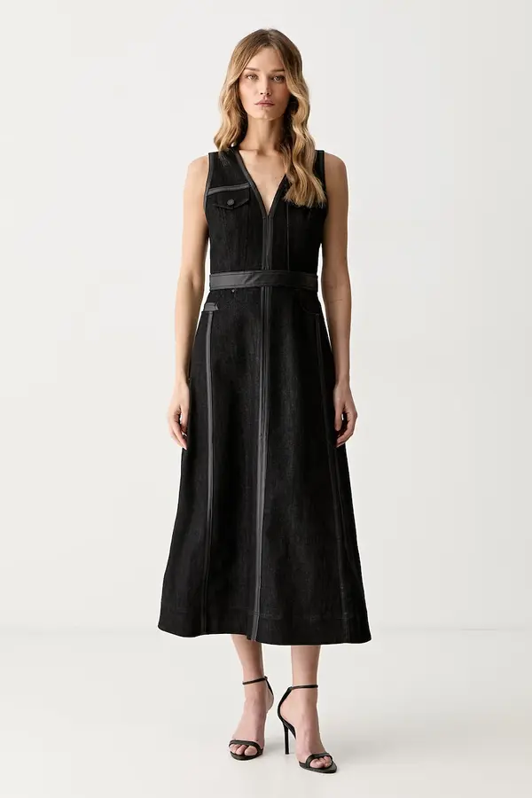 Karl Lagerfeld Karl Lagerfeld obleka denim
