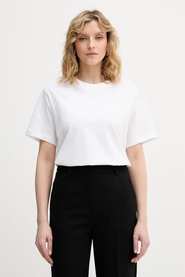 Karl Lagerfeld Karl Lagerfeld osnovna kratka majica ženska bombažna