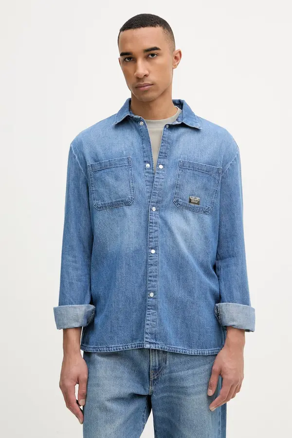 Karl Lagerfeld Karl Lagerfeld srajca moška denim