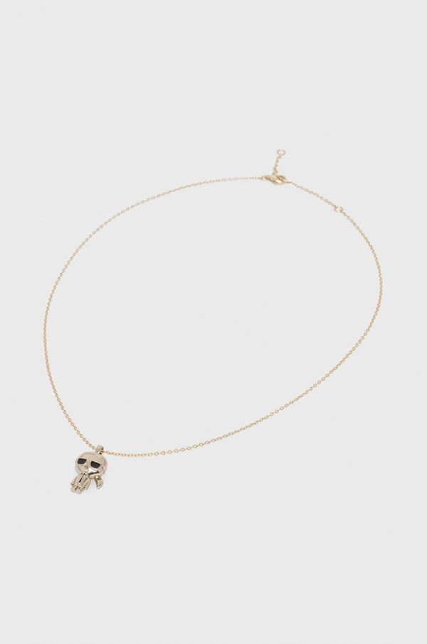 Karl Lagerfeld Karl Lagerfeld srebrni choker
