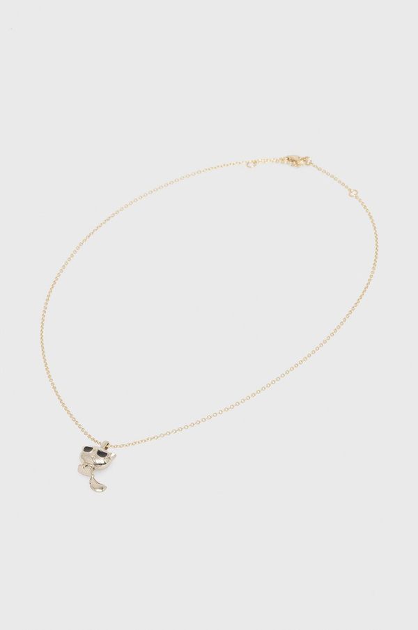 Karl Lagerfeld Karl Lagerfeld srebrni choker