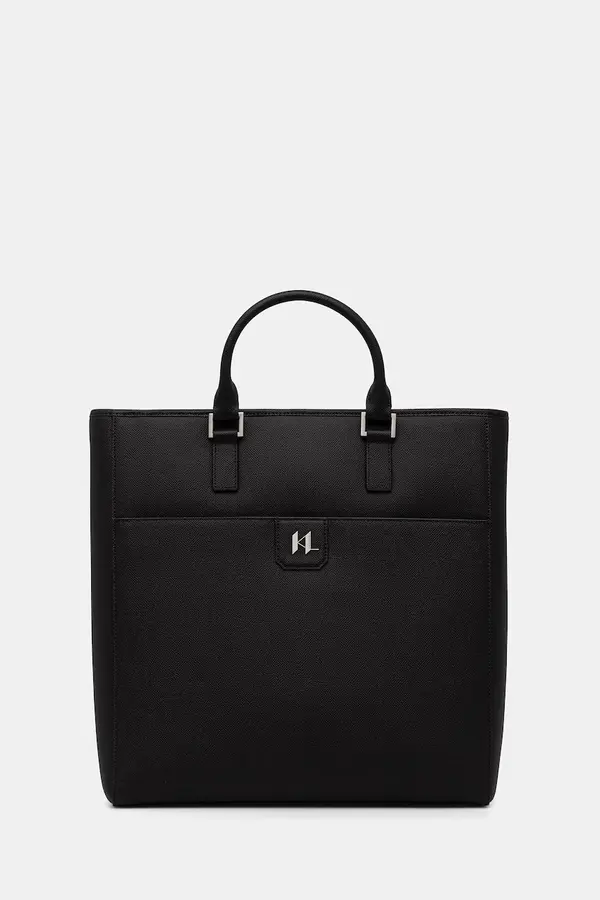 Karl Lagerfeld Karl Lagerfeld torba moška usnjena K/MONOGRAM