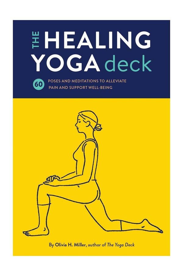 Inne Karte remi home & lifestyle The Healing Yoga Deck by Olivia H. Miller, English