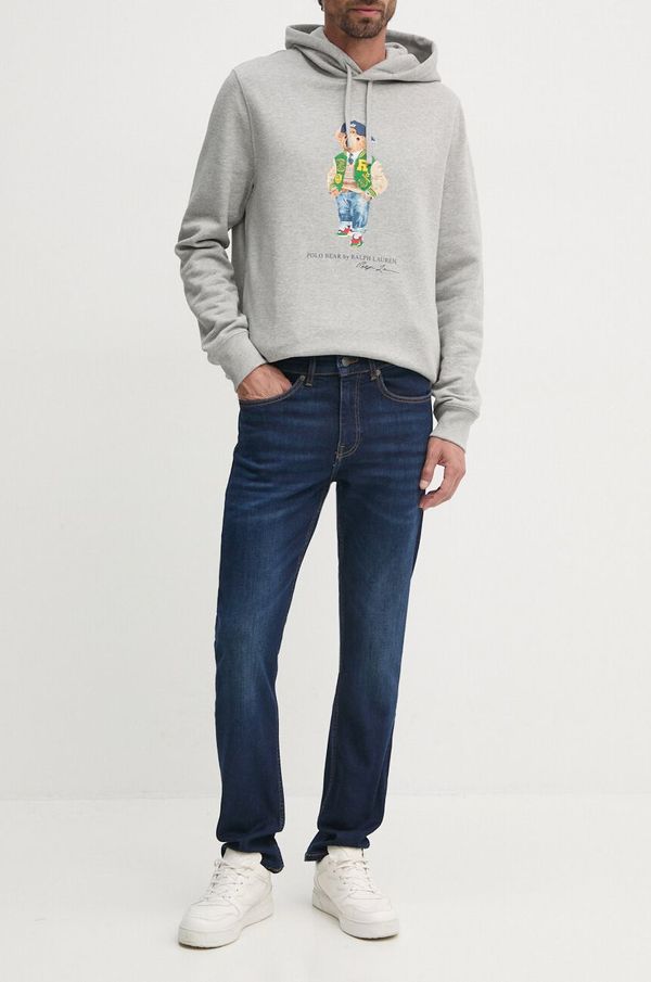 BOSS Orange Kavbojke Boss Orange moške, mornarsko modra barva, 50526945