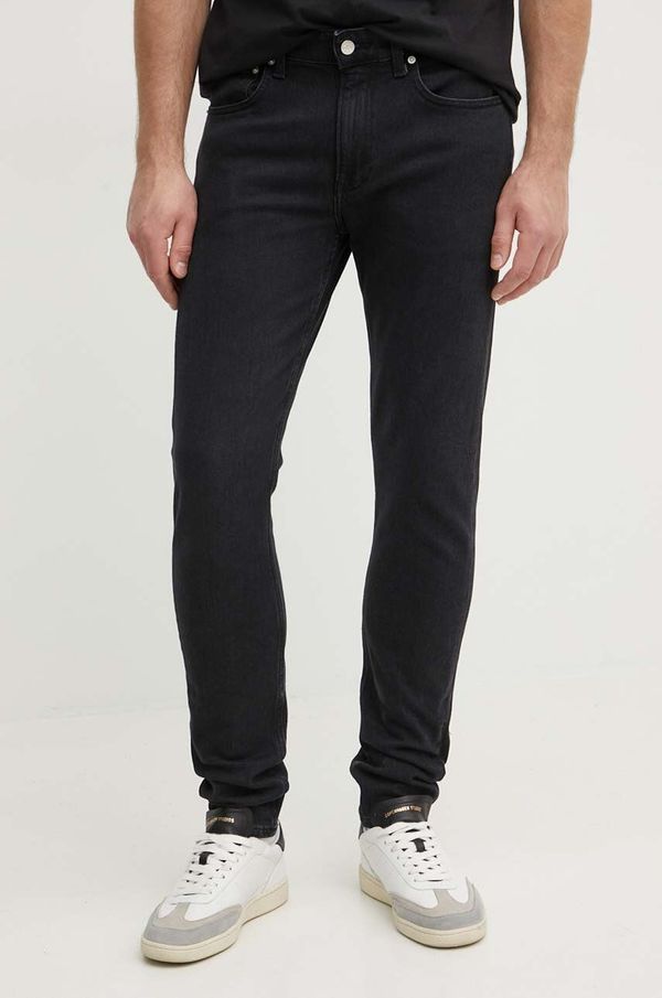Calvin Klein Jeans Kavbojke Calvin Klein Jeans moške, črna barva, J30J323689