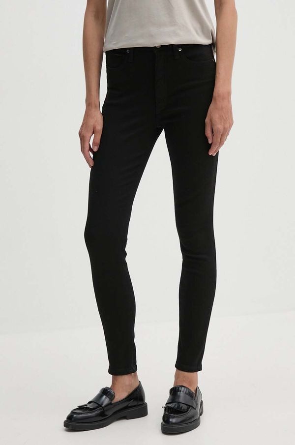Calvin Klein Kavbojke Calvin Klein ženske, črna barva, K20K207302