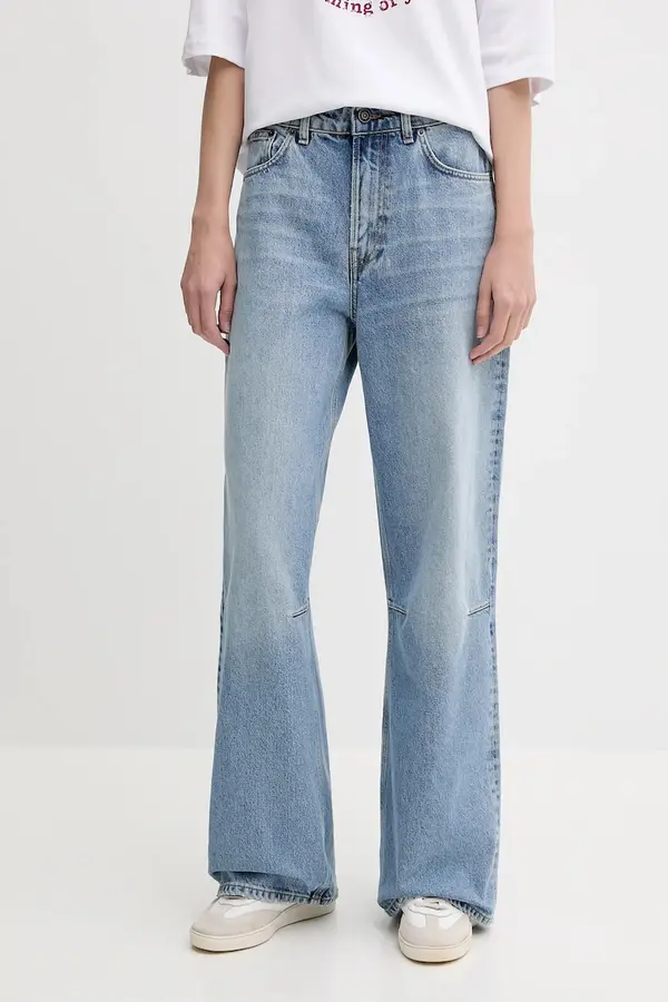 Fiorucci Kavbojke Fiorucci Light Blue Baggy Jeans
