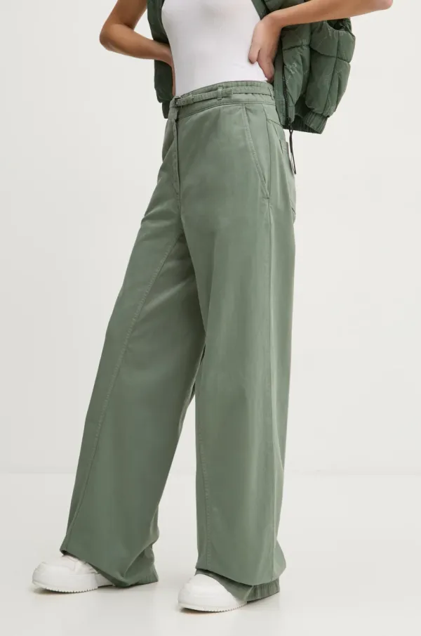 HUGO Kavbojke HUGO ženske, zelena barva, 50529965