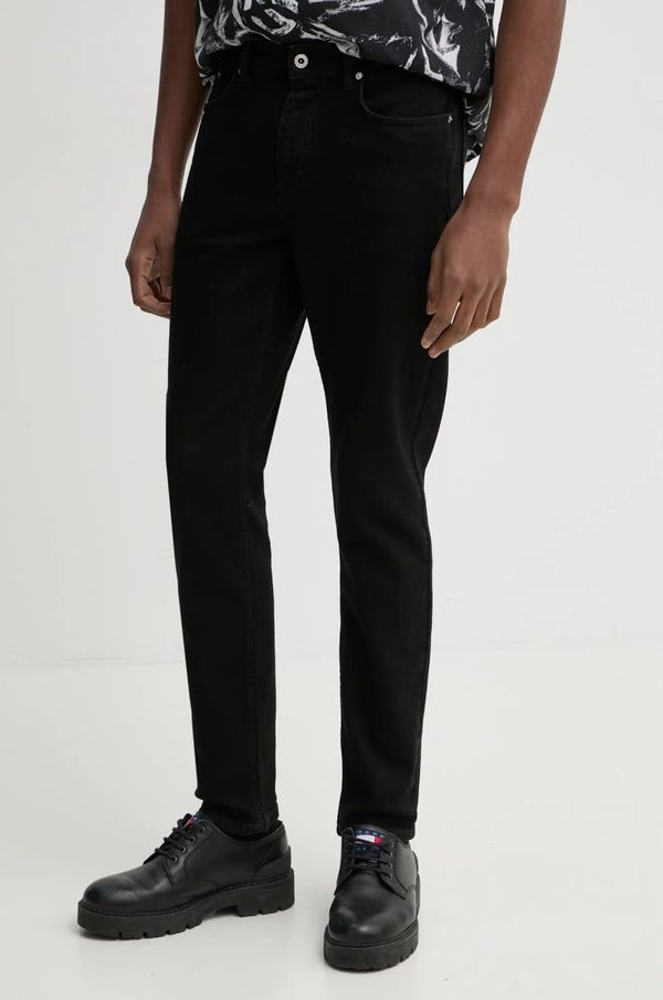 Karl Lagerfeld Jeans Kavbojke Karl Lagerfeld Jeans moške, črna barva, A1M10006