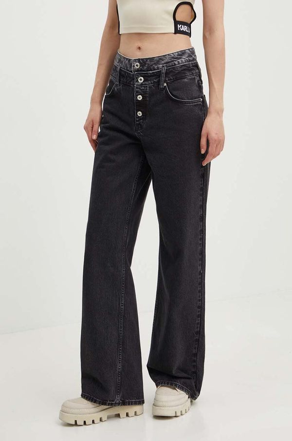 Karl Lagerfeld Jeans Kavbojke Karl Lagerfeld Jeans ženske, 245J1111