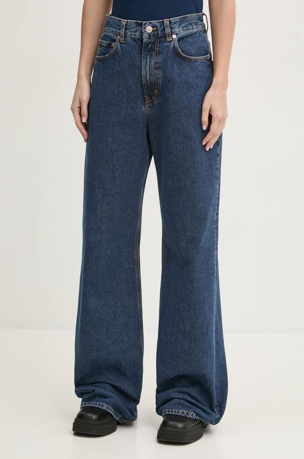 K+LUSHA Kavbojke K+LUSHA ženske, mornarsko modra barva, KLW03003DF132KLW50