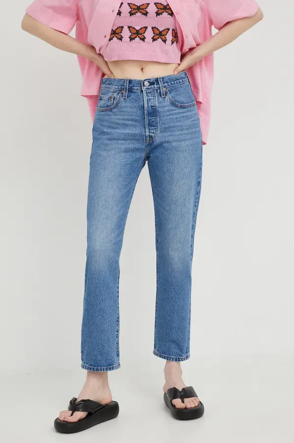 Levi's Kavbojke Levi's 501 Crop