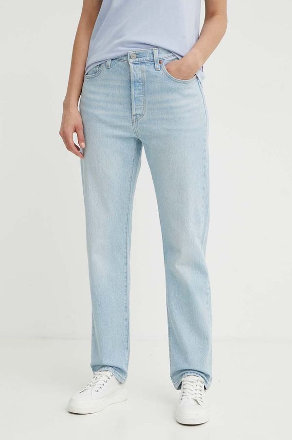 Levi's Kavbojke Levi's 501 CROP ženske, 36200