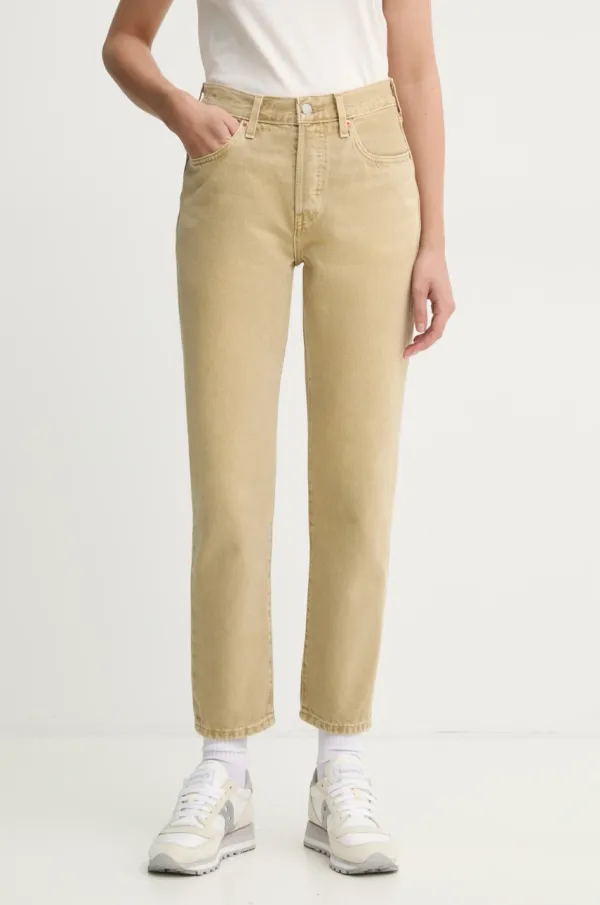 Levi's Kavbojke Levi's 501 CROP ženske, 36200