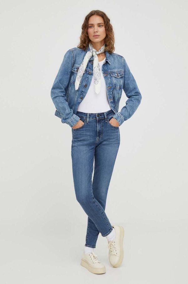 Levi's Kavbojke Levi's 721 HIGH RISE SKINNY ženske