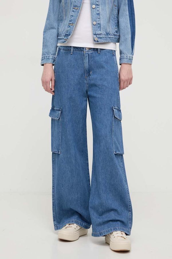 Levi's Kavbojke Levi's BAGGY CARGO DENIM ženske