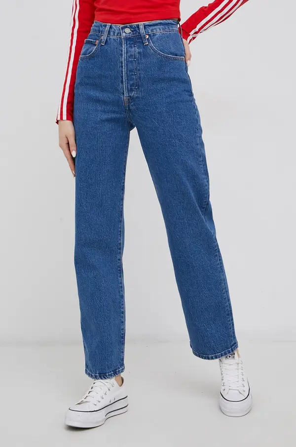Levi's Kavbojke Levi's Ribcage Straight Ankle