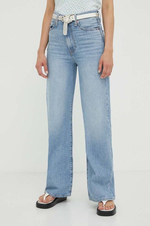 Levi's Kavbojke Levi's RIBCAGE WIDE LEG H223 ženske