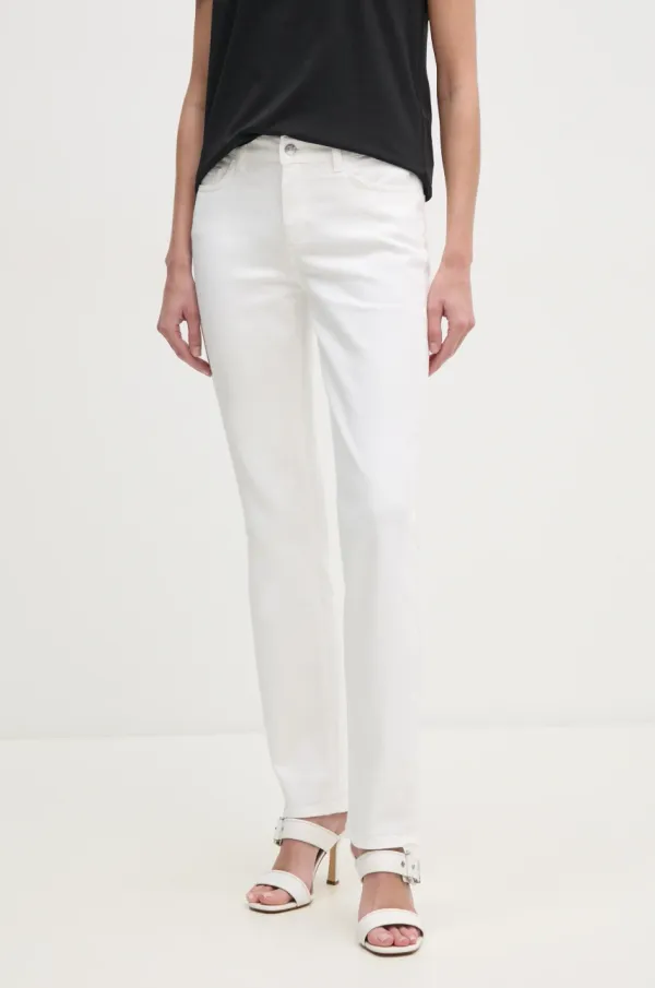 Liu Jo Kavbojke Liu Jo ženske, bež barva, UA5079 T1816