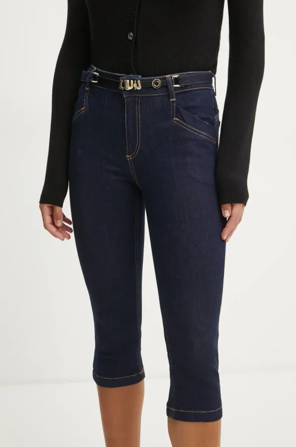 Liu Jo Kavbojke Liu Jo ženske, mornarsko modra barva, UA5144 DS015