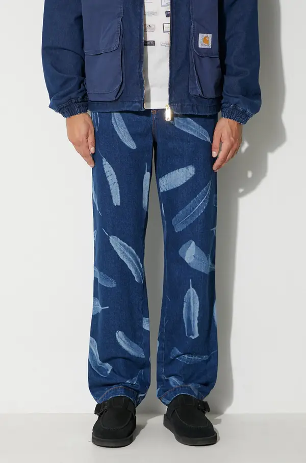 Marcelo Burlon Kavbojke Marcelo Burlon Aop Wind Feathers