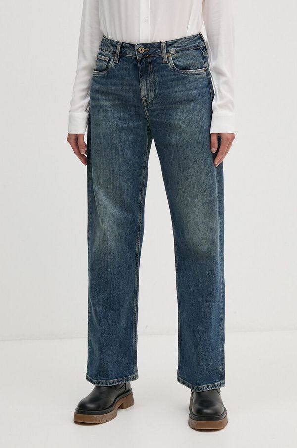 Pepe Jeans Kavbojke Pepe Jeans LOOSE ST JEANS HW ženske, PL204699HW6