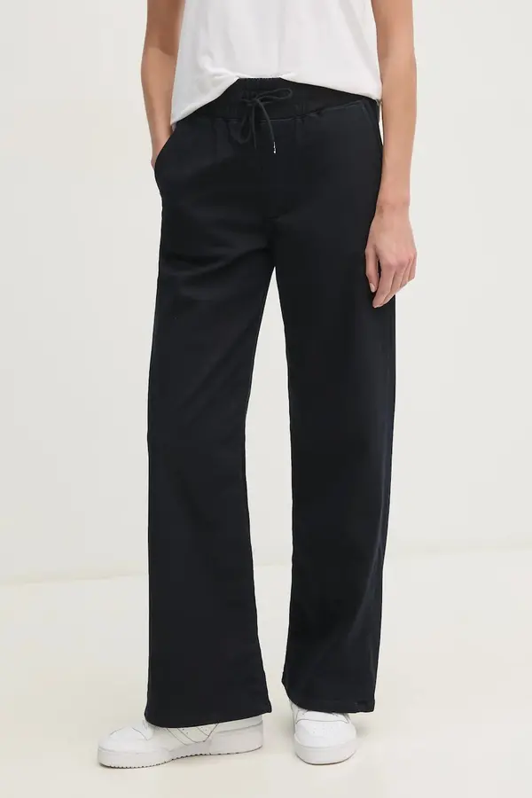 Pepe Jeans Kavbojke Pepe Jeans LOOSE ST PANTS HW MIDNIGHT