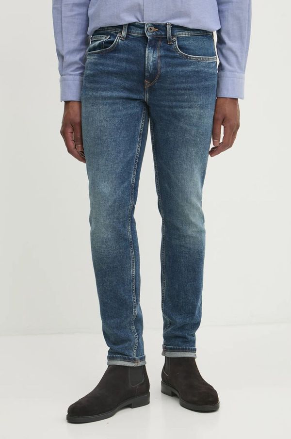 Pepe Jeans Kavbojke Pepe Jeans SLIM JEANS HATCH moške, PM207388EF5