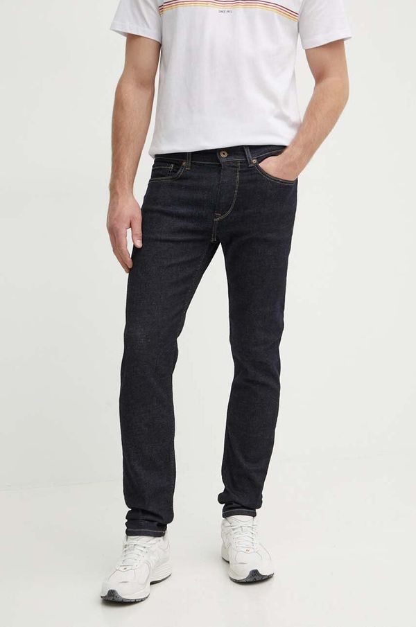 Pepe Jeans Kavbojke Pepe Jeans SLIM JEANS moške, mornarsko modra barva, PM207388AB1