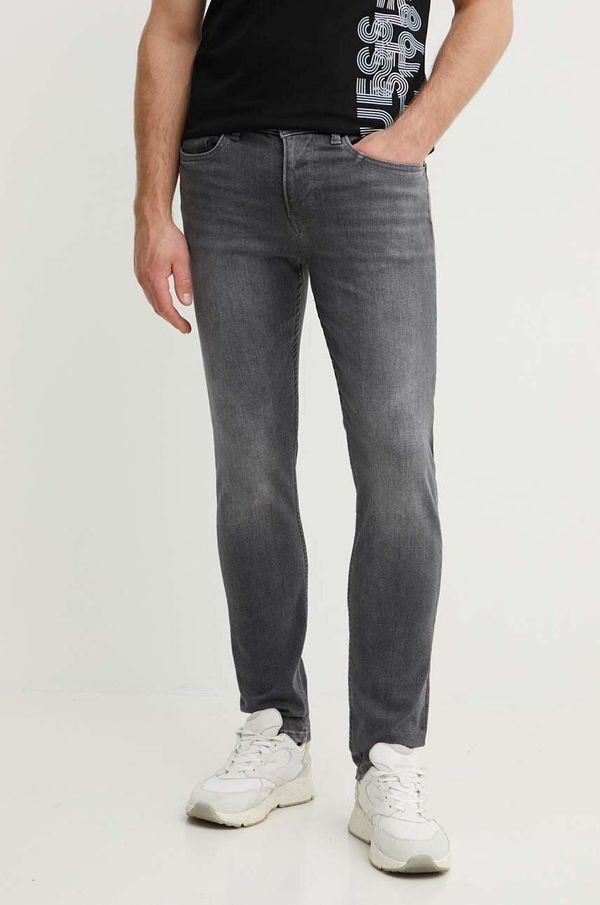 Pepe Jeans Kavbojke Pepe Jeans SLIM JEANS moške, siva barva, PM207388UH9