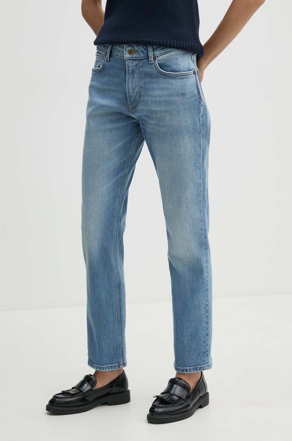 Pepe Jeans Kavbojke Pepe Jeans STRAIGHT JEANS MW ženske, PL204730PG0