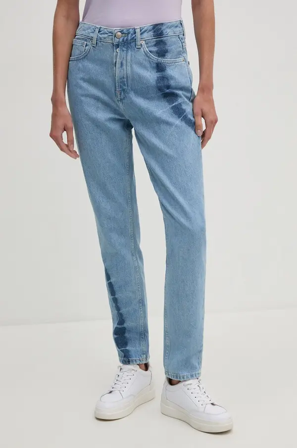 Pepe Jeans Kavbojke Pepe Jeans TAPERED JEANS HW TIE DYE