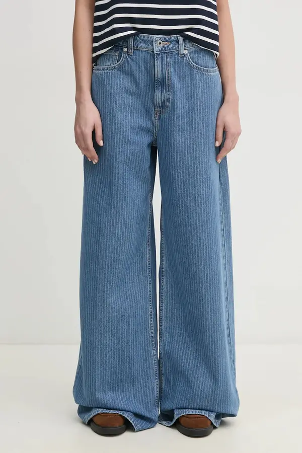Pepe Jeans Kavbojke Pepe Jeans WIDE LEG JEANS UHW JAIMY