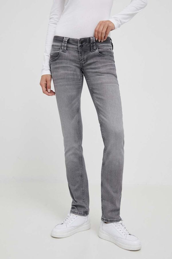 Pepe Jeans Kavbojke Pepe Jeans ženske, low waist