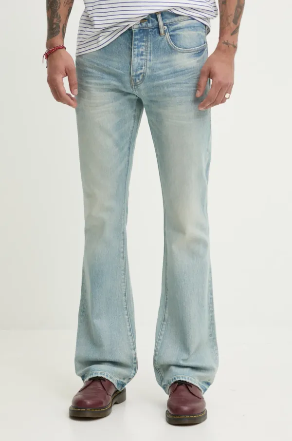 PURPLE BRAND Kavbojke PURPLE BRAND PINNER COATED VINTAGE moške, P004-TPLG125