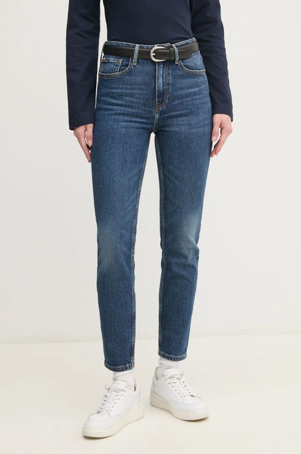 Tommy Hilfiger Kavbojke Tommy Hilfiger ženske, mornarsko modra barva, WW0WW43711