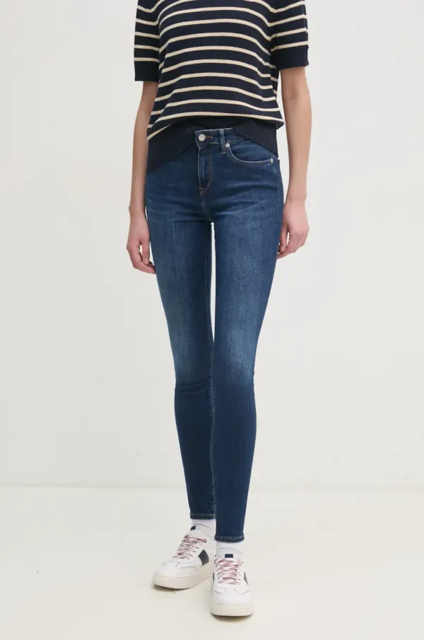 Tommy Hilfiger Kavbojke Tommy Hilfiger ženske, mornarsko modra barva, WW0WW45010