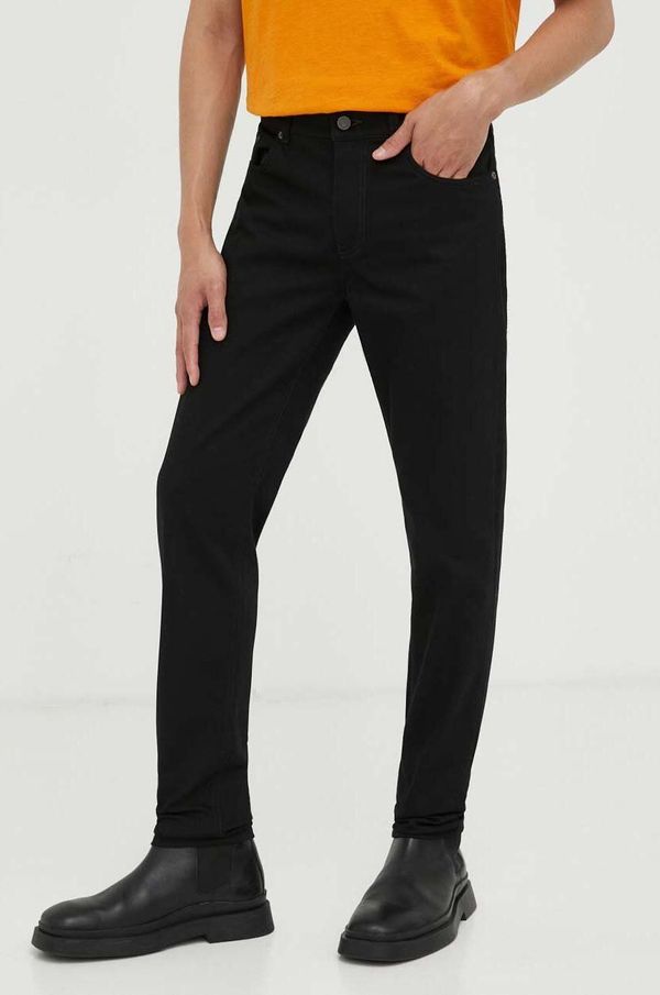 Won Hundred Kavbojke Won Hundred Dean A Stay Black moške, črna barva