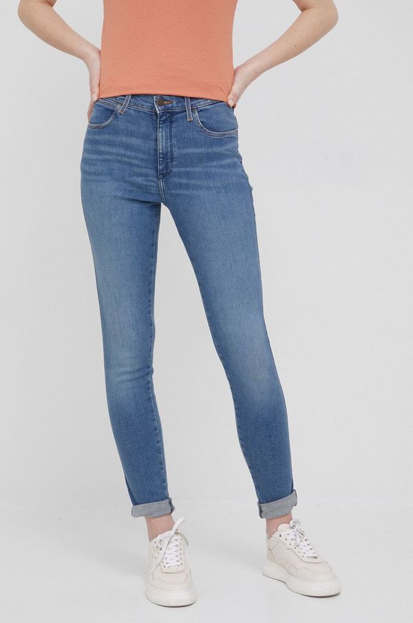 Wrangler Kavbojke Wrangler High Rise Skinny Day Trip žensko,