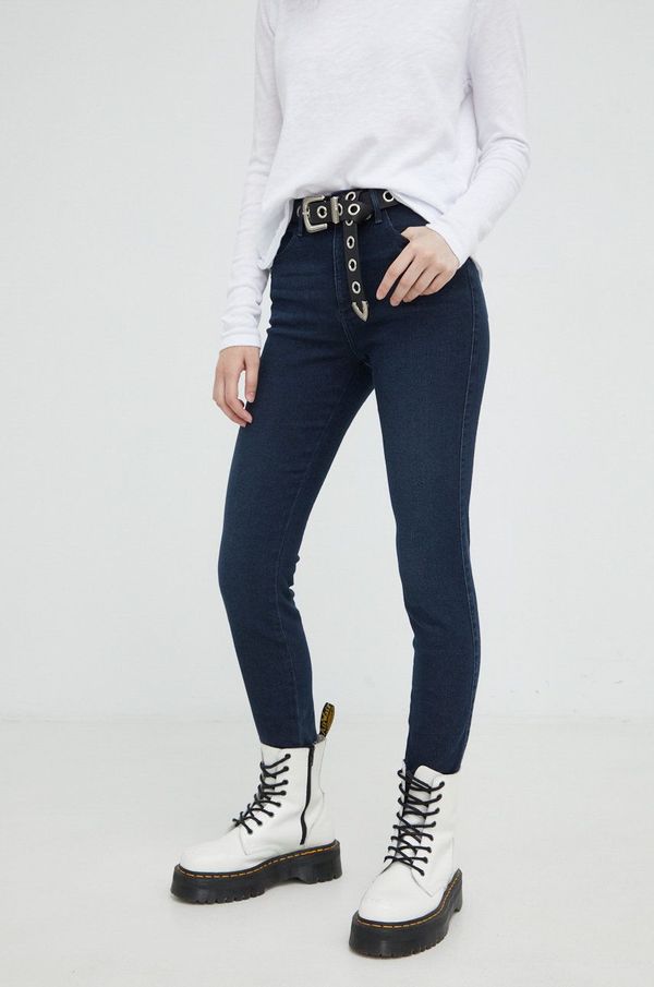 Wrangler Kavbojke Wrangler High Rise Skinny Ink Spill ženske