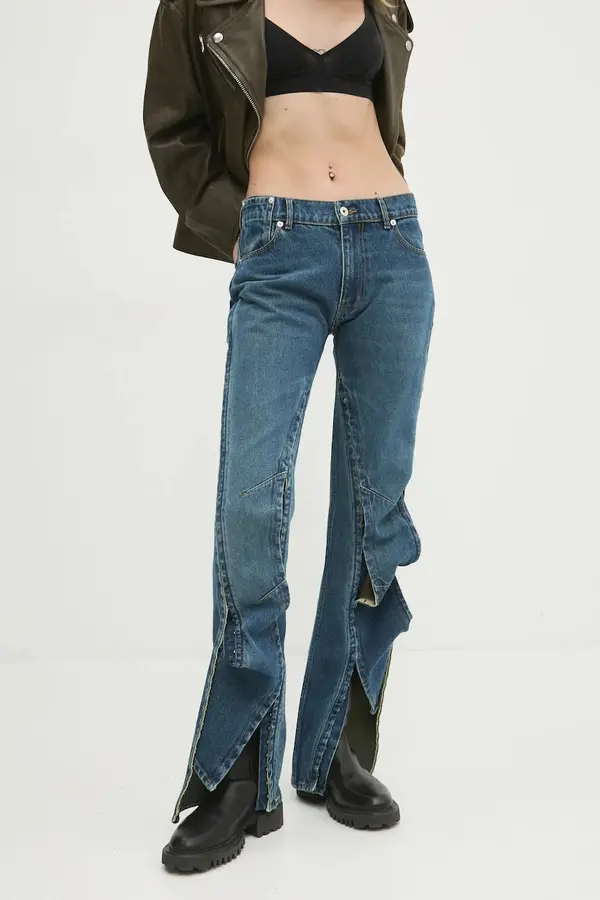 Y/Project Kavbojke Y/Project EVERGREEN HOOK AND EYE SLIM JEANS