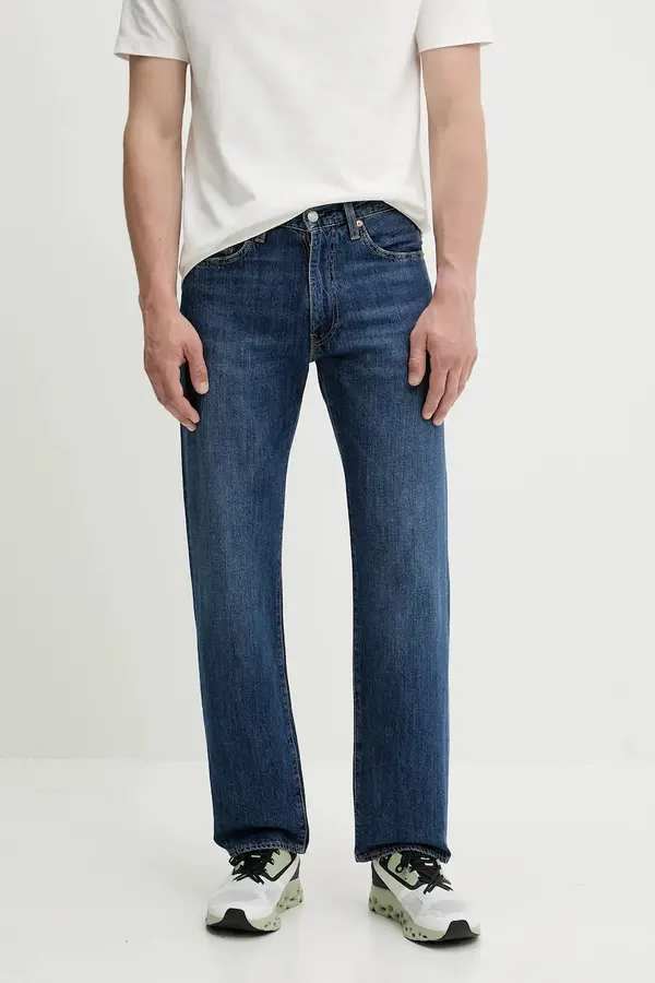 Levi's Kavbojke z mešanico lanu Levi's 555 RELAXED STRAIGHT