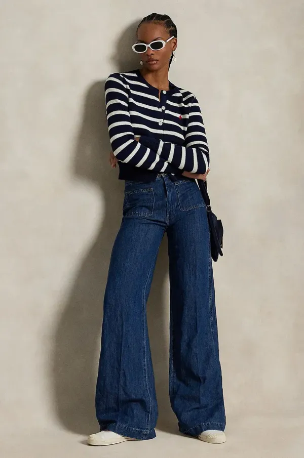 Polo Ralph Lauren Kavbojke z mešanico lanu Polo Ralph Lauren 211959040