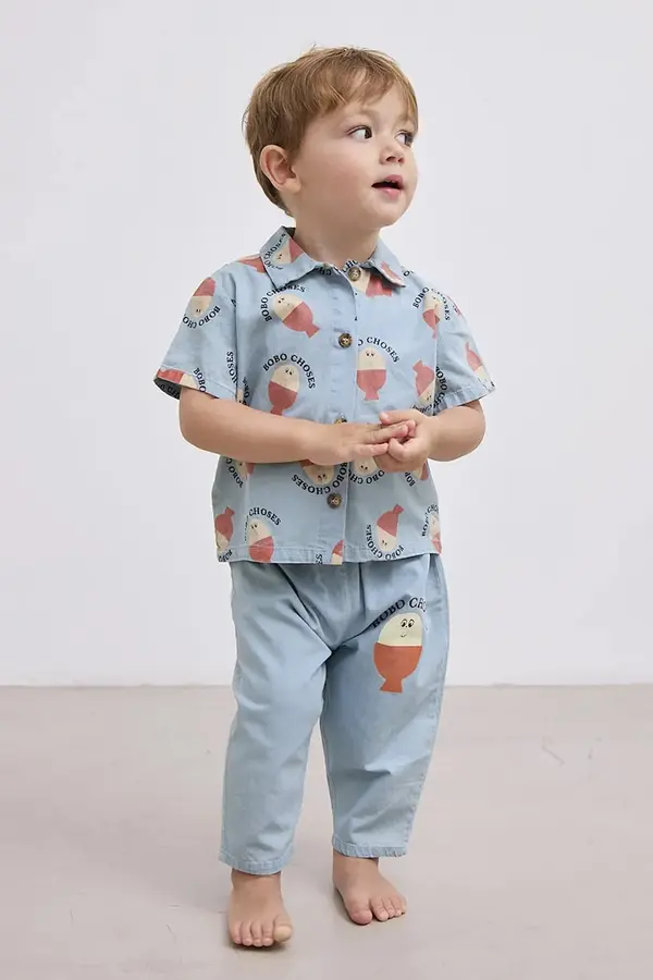 Bobo Choses Kavbojke za dojenčka Bobo Choses Morning Egg